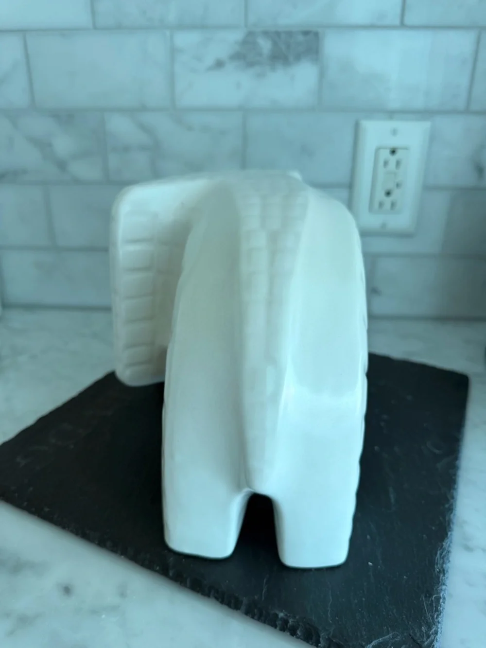 Modern White jonathan Adler elephant